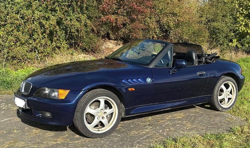 Blau Gebraucht 1996 BMW Z3 Cabrio | 2.799 € (Guter Preis) - Bild 1/4