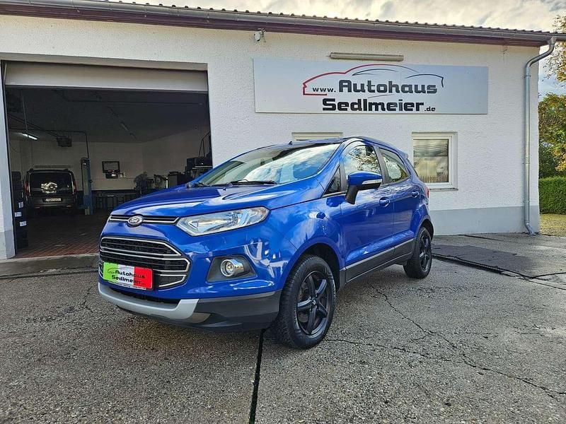 Kinetic blau metallic Gebraucht 2016 Ford Ecosport Titanium SUV | 9.990 € (Fairer Preis) - Bild 1/4