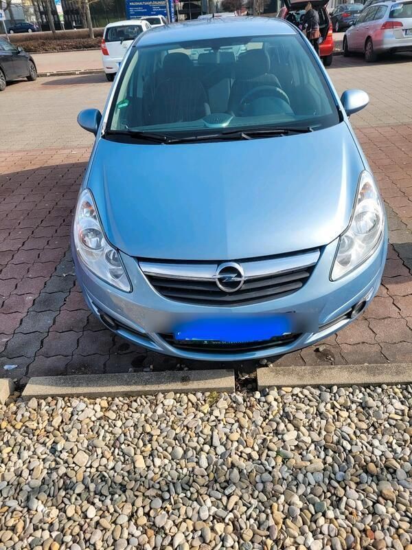 Blau Gebraucht 2009 Opel Corsa Limousine | 2.850 € (Fairer Preis) - Bild 1/4