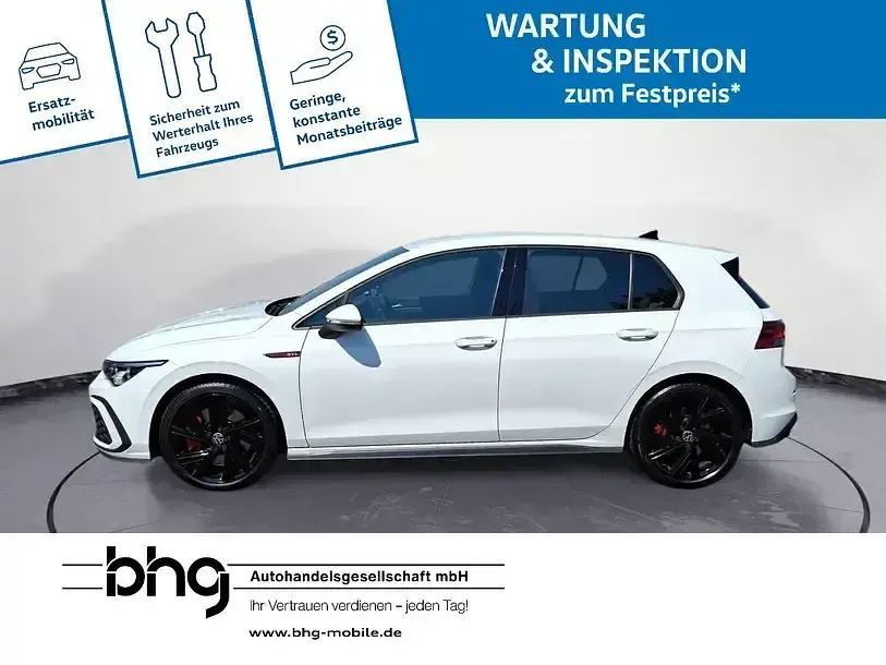 Gebraucht VW Golf VIII GTI 245 PS (180 kW) 2024 Weiß Limousine