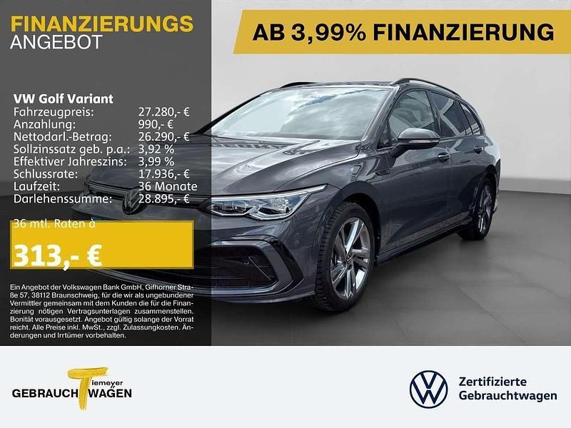 Grau Gebraucht 2024 VW Golf VIII R-line Kombi | 26.590 € (Guter Preis) - Bild 1/3