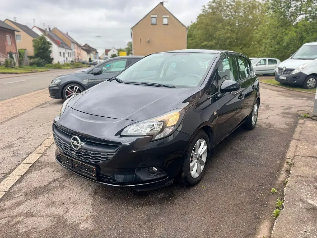 Gebraucht Opel Corsa 69 PS (50 kW) 2017 Schwarz Kleinwagen