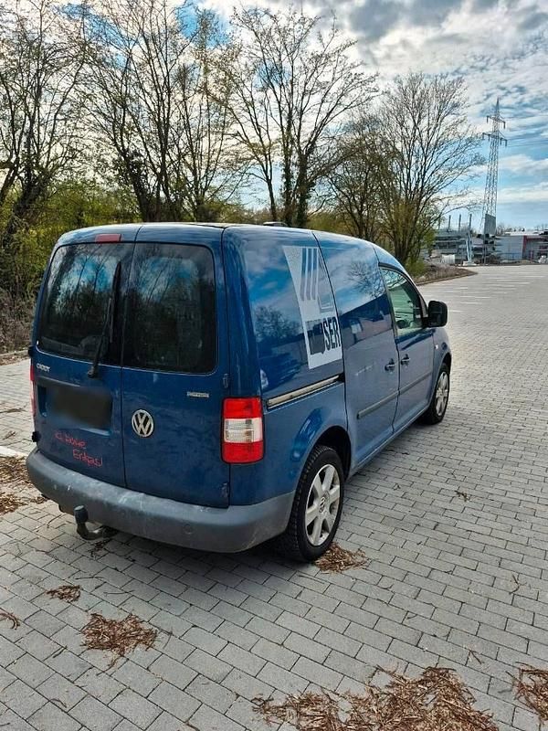 Second-hand VW Caddy 109 CP (80 kW) 2008 Albastru Monovolum