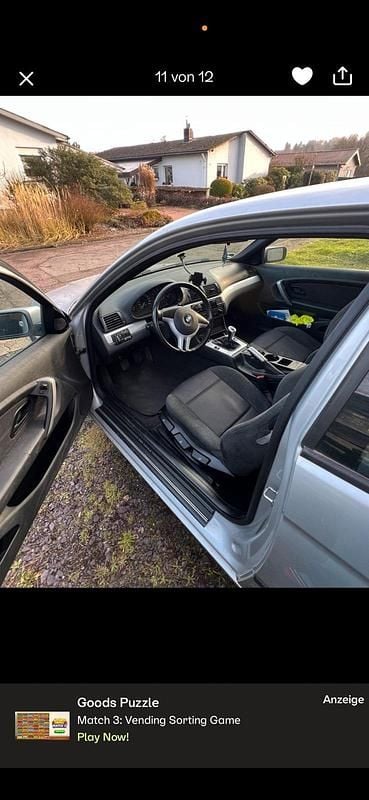 Gebraucht BMW 318 143 PS (105 kW) 2004 Silber Coupé