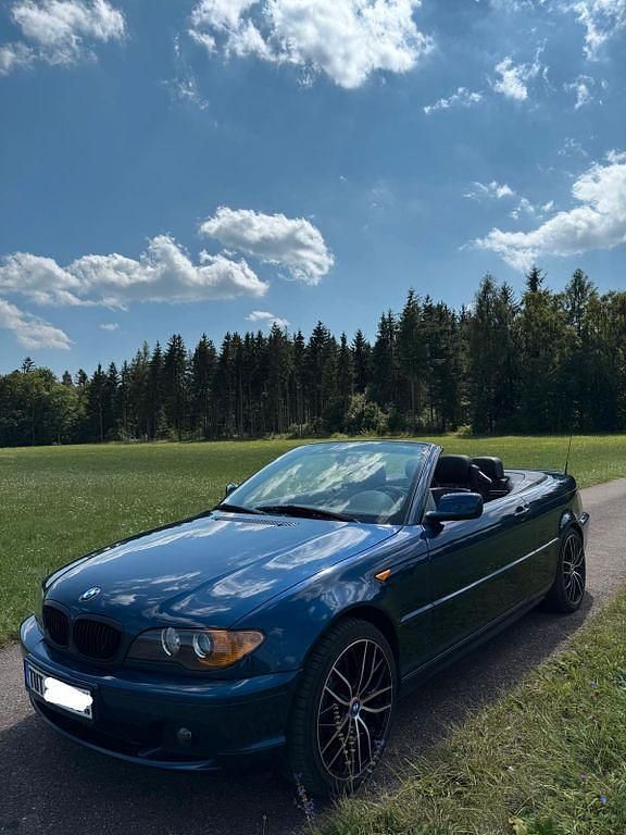 Blau Gebraucht 2004 BMW 318 Cabriolet Performance Cabrio | 8.000 € (Guter Preis) - Bild 1/4