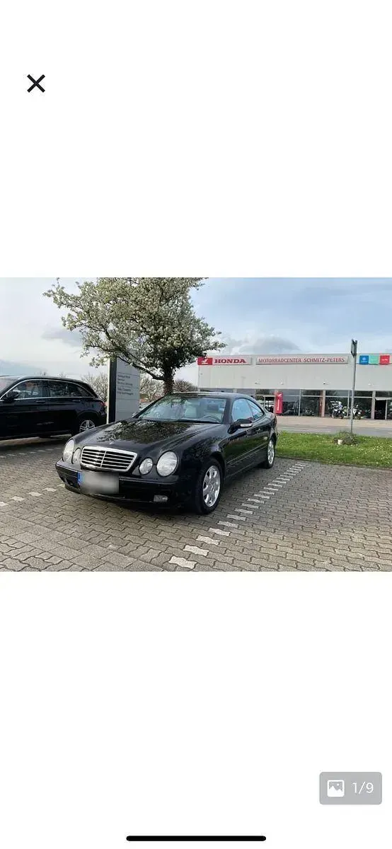 Gebraucht Mercedes CLK200 Avantgarde 163 PS (119 kW) 2000 Schwarz Coupé