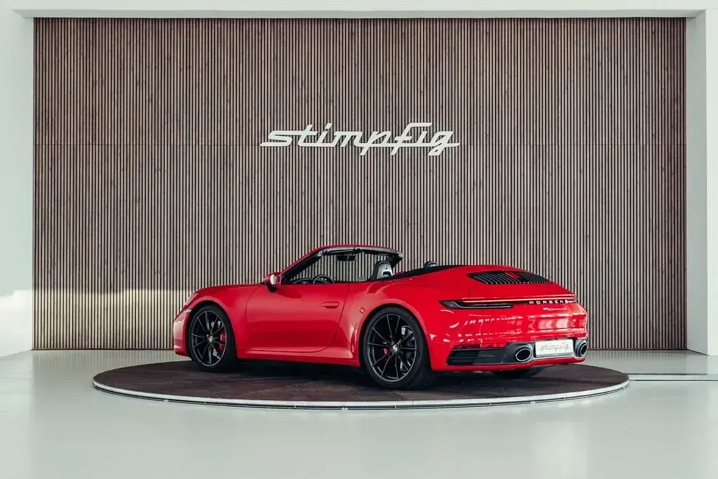 Gebraucht Porsche 911 Carrera 4S Cabriolet 450 PS (330 kW) 2019 Rot Cabrio