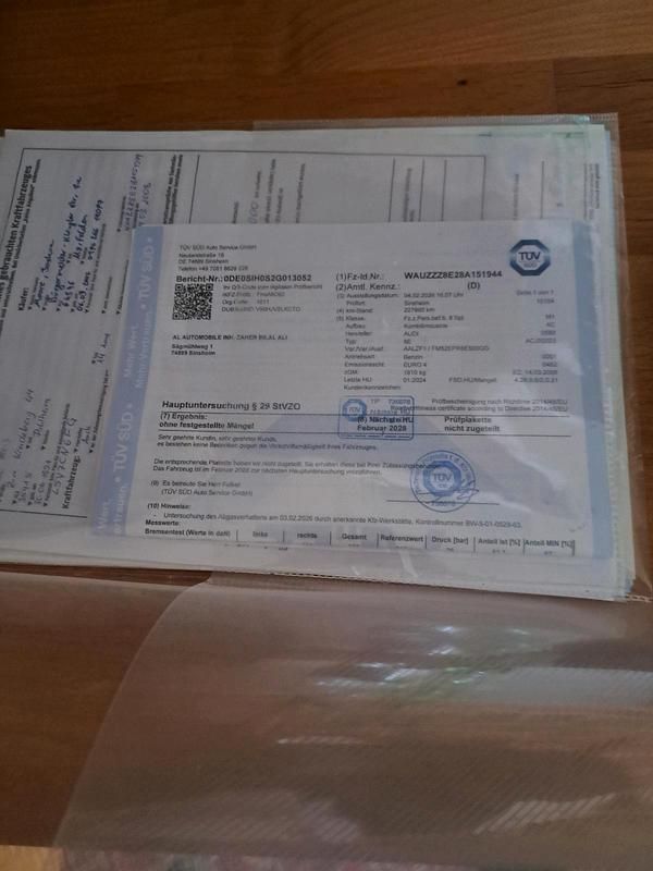 Gebraucht Audi A4 102 PS (75 kW) 2008 Grau Kombi