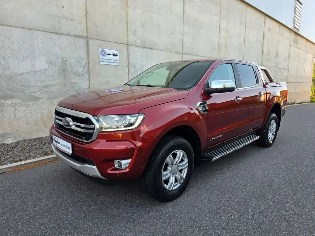 Gebraucht Ford Ranger Limited 212 PS (155 kW) 2020 Rot Pickup
