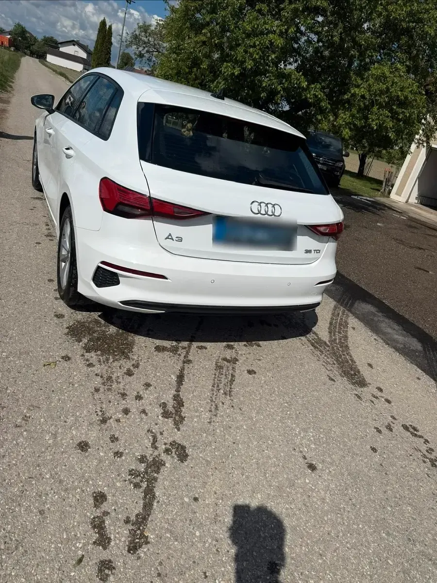 Gebraucht Audi A3 150 PS (110 kW) 2022 Weiß Limousine