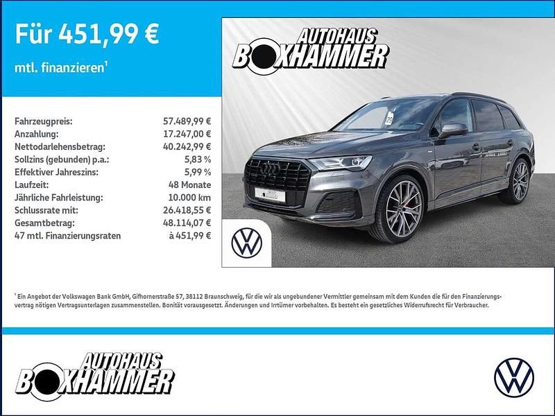 Gebraucht Audi Q7 S-Line 286 PS (210 kW) 2022 Grau SUV