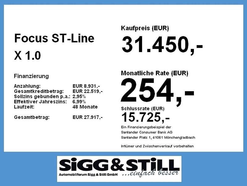 Gebraucht Ford Focus ST-Line X 155 PS (114 kW) 2025 Agate black Limousine