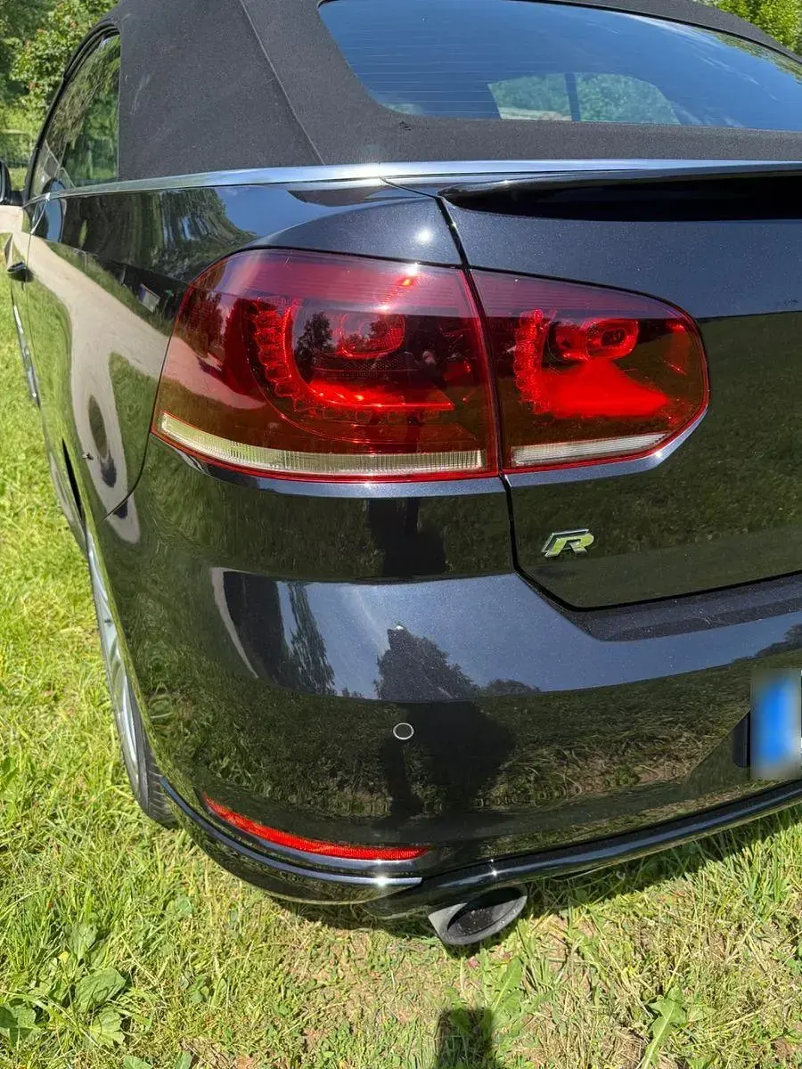 Gebraucht VW Golf Cabriolet R 265 PS (194 kW) 2013 Schwarz Cabrio