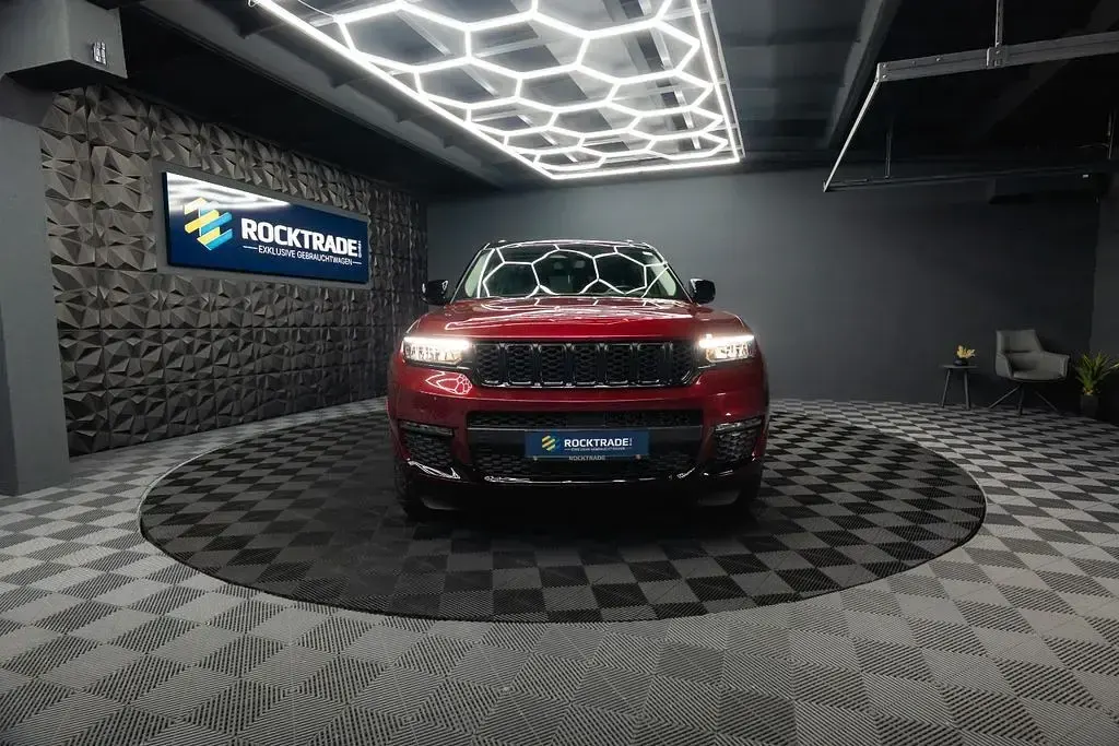 Gebraucht Jeep Grand Cherokee Limited 296 PS (217 kW) 2022 Rot SUV