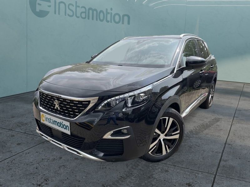 Schwarz Gebraucht 2019 Peugeot 3008 Allure SUV | 23.480 € - Bild 1/3