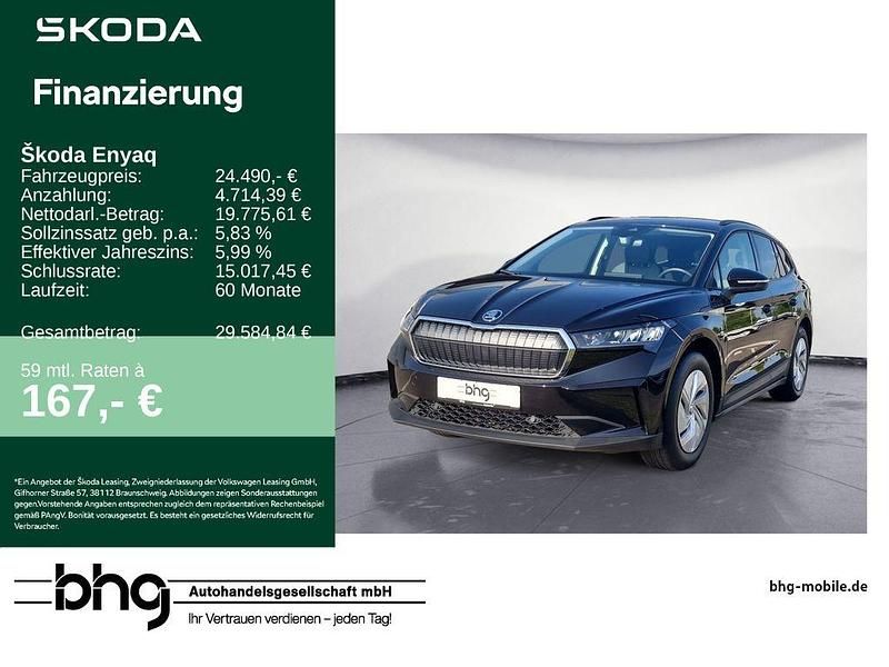 Blackmagic perleffekt Gebraucht 2023 Skoda Enyaq iV SUV | 24.490 € (Fairer Preis) - Bild 1/4