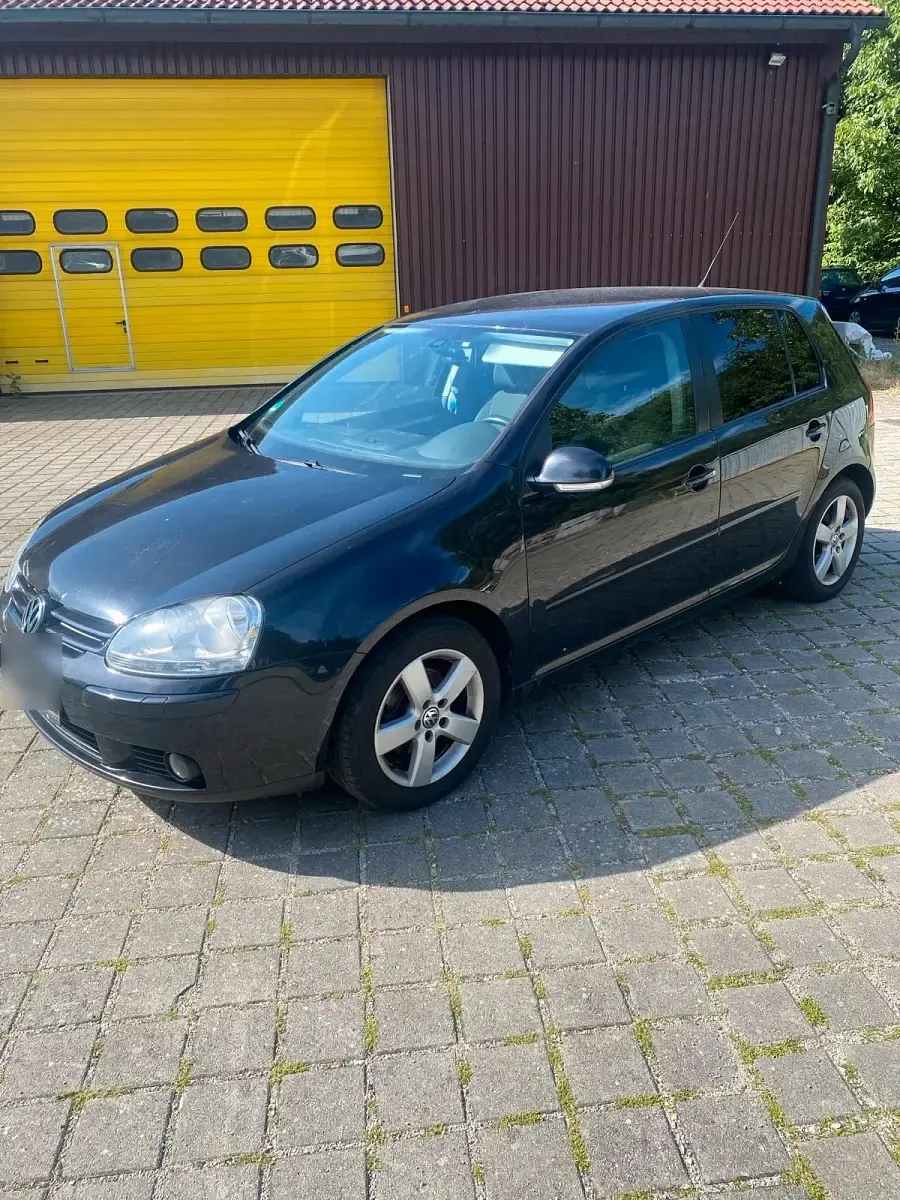 Gebraucht VW Golf VI 80 PS (58 kW) 2008 Schwarz Kleinwagen