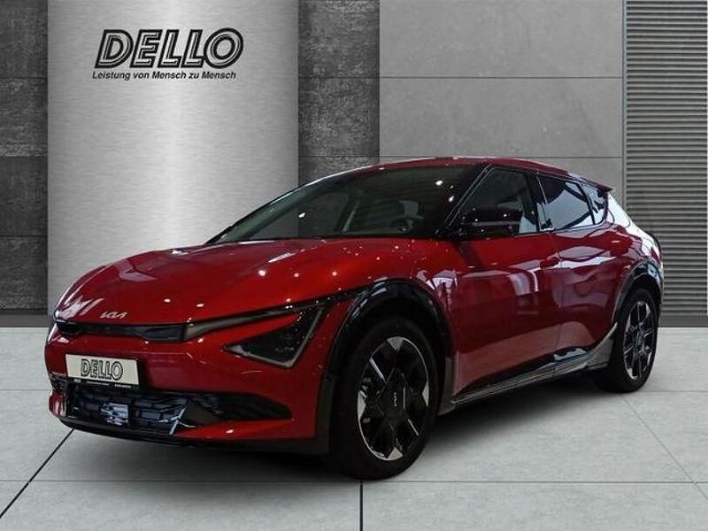 Runway rot met. Gebraucht 2025 Kia EV6 Comfort SUV | 48.990 € (Fairer Preis) - Bild 1/4