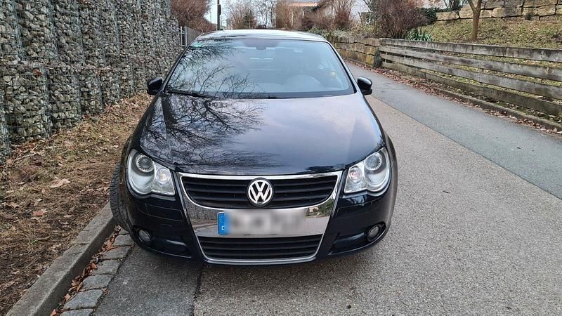 Schwarz Gebraucht 2010 VW Eos Edition Cabrio | 7.000 € (Fairer Preis) - Bild 1/4