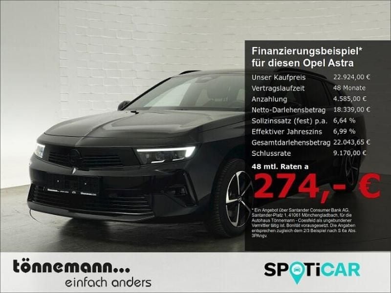 Schwarz Gebraucht 2024 Opel Astra Kombi | 22.924 € (Guter Preis) - Bild 1/4