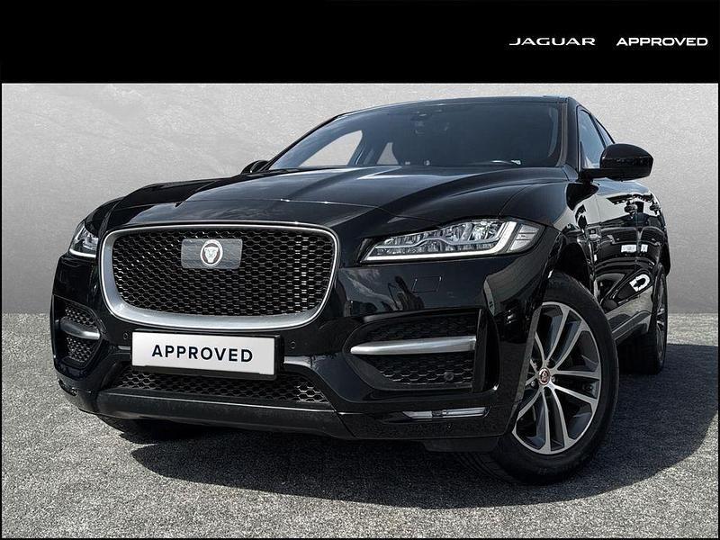 Schwarz Gebraucht 2021 Jaguar F-Pace R-Sport SUV | 29.850 € (Guter Preis) - Bild 1/4