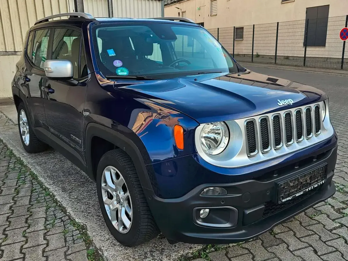 Gebraucht Jeep Renegade Limited 140 PS (102 kW) 2017 Jetset blue SUV