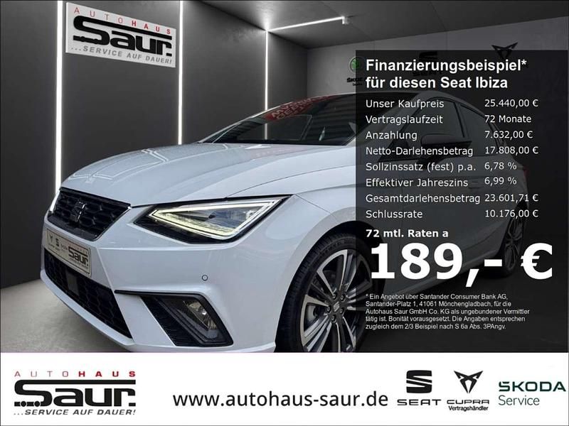 Weiss Neu 2025 Seat Ibiza FR Limousine | 25.440 € (Etwas zu teuer) - Bild 1/4