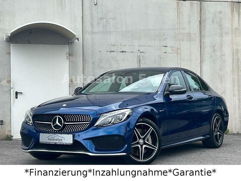 Brillantblau metallic Gebraucht 2016 Mercedes C450 AMG AMG Limousine | 31.890 € (Superpreis) - Bild 1/4