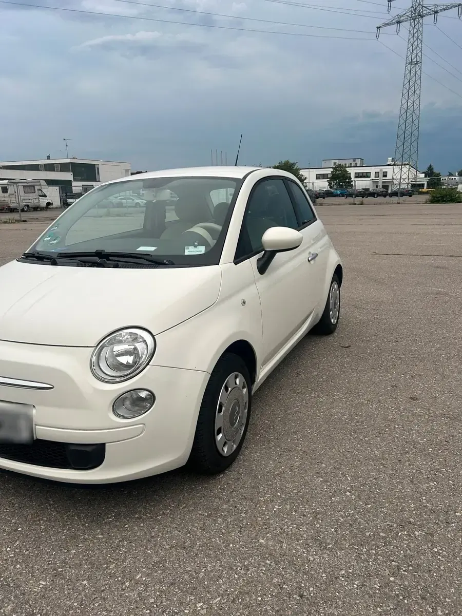 Gebraucht Fiat 500 69 PS (50 kW) 2010 Weiß Kleinwagen