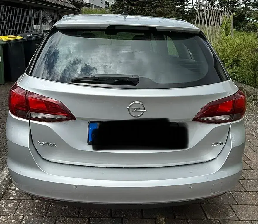 Gebraucht Opel Astra Edition 110 PS (80 kW) 2018 Silber Kombi