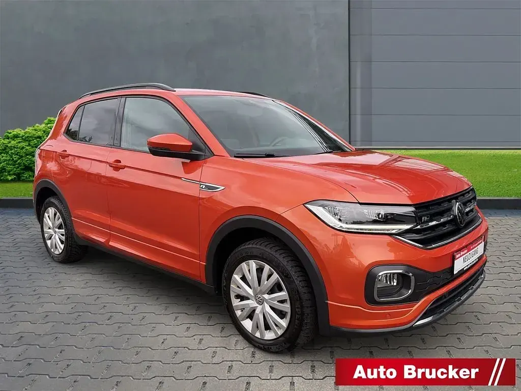 Gebraucht VW T-Cross R-line 110 PS (80 kW) 2023 Orange SUV