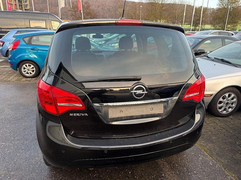 Gebraucht Opel Meriva drive 120 PS (88 kW) 2016 Schwarz Van / Kleinbus