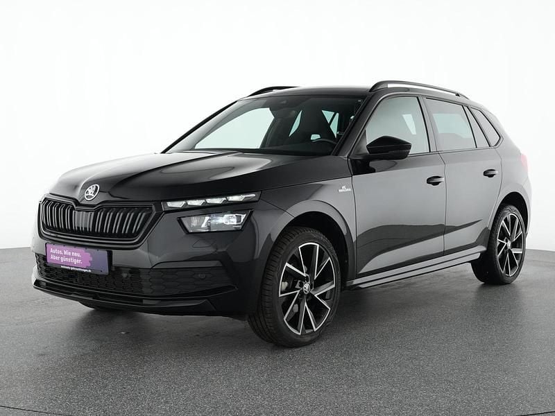 Schwarz magic Gebraucht 2021 Skoda Kamiq Monte Carlo SUV | 21.137 € (Guter Preis) - Bild 1/4