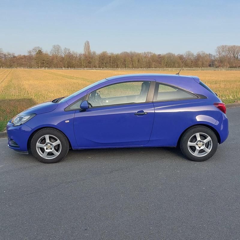Używany Opel Corsa Edition 69 KM (50 kW) 2017 Purpurowy Hatchback