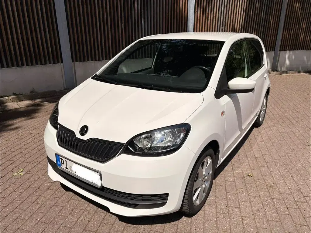 Gebraucht Skoda Citigo Clever 75 PS (55 kW) 2019 Weiß Kleinwagen