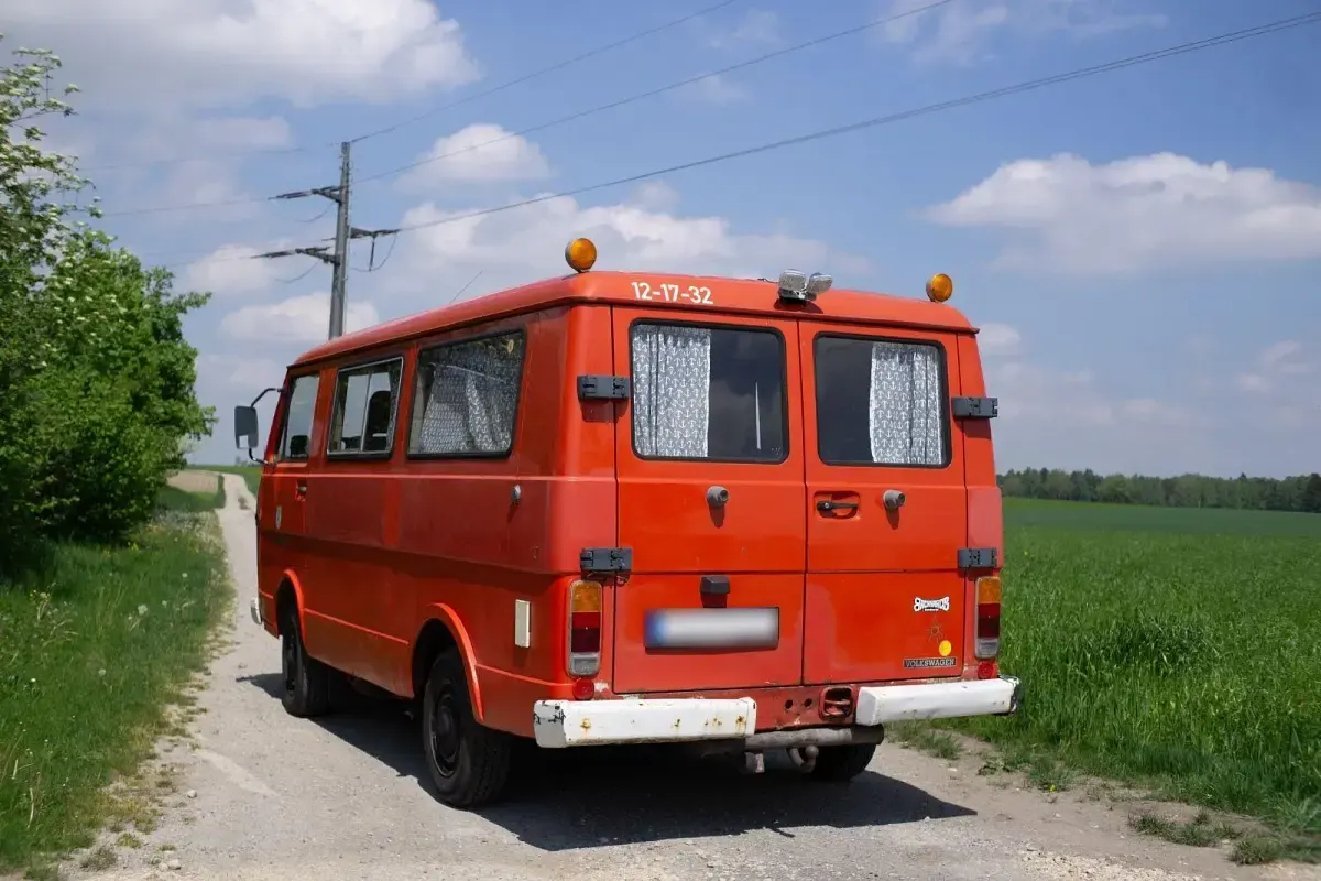 Gebraucht VW LT 75 PS (55 kW) 1980 Rot Van / Kleinbus