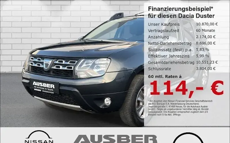 Occasion Dacia Duster Prestige 109 ch (80 kW) 2017 Gris SUV