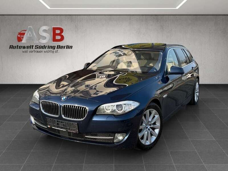 Blau Gebraucht 2012 BMW 525 Comfort Edition Kombi | 11.800 € (Fairer Preis) - Bild 1/4