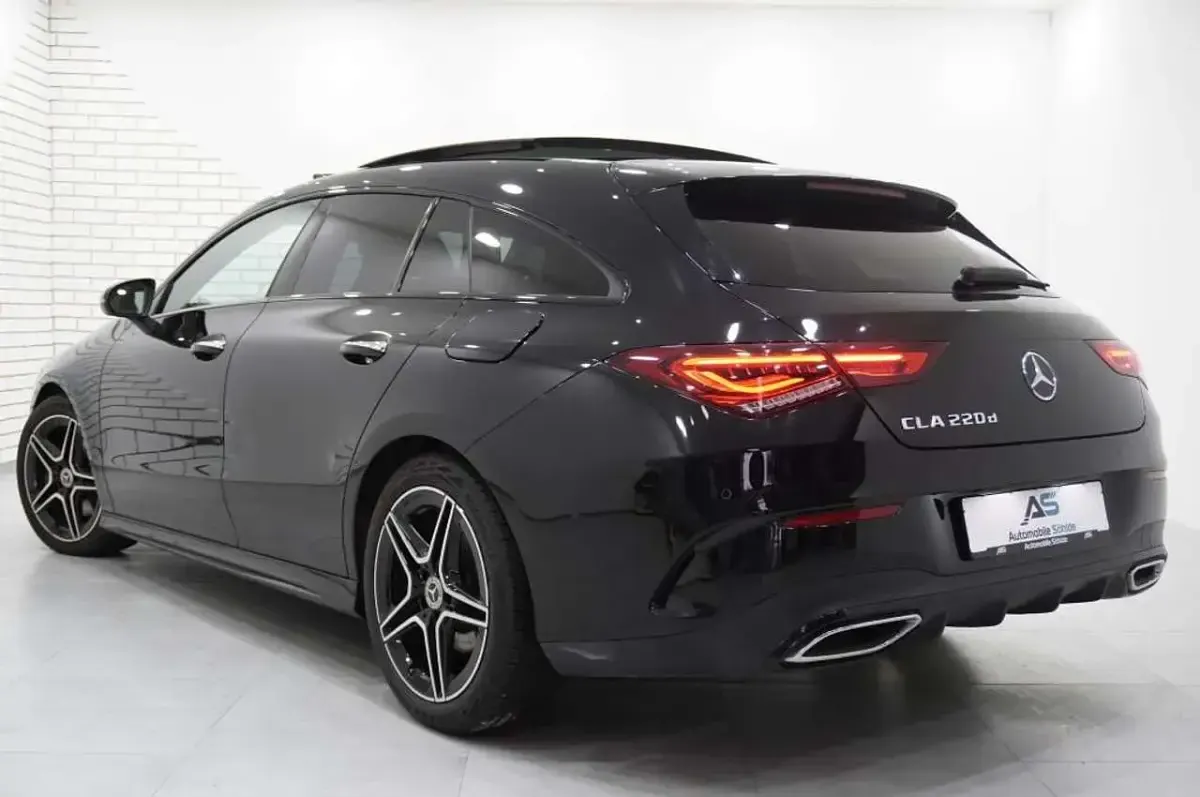 Gebraucht Mercedes CLA220 AMG line 190 PS (139 kW) 2022 Nachtschwarz unilack Coupé