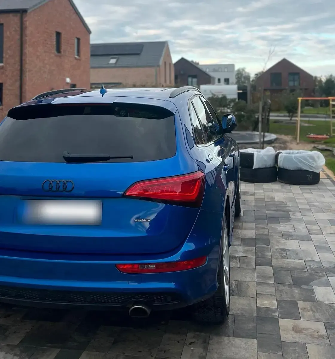 Gebraucht Audi Q5 S-Line 179 PS (131 kW) 2017 Blau SUV