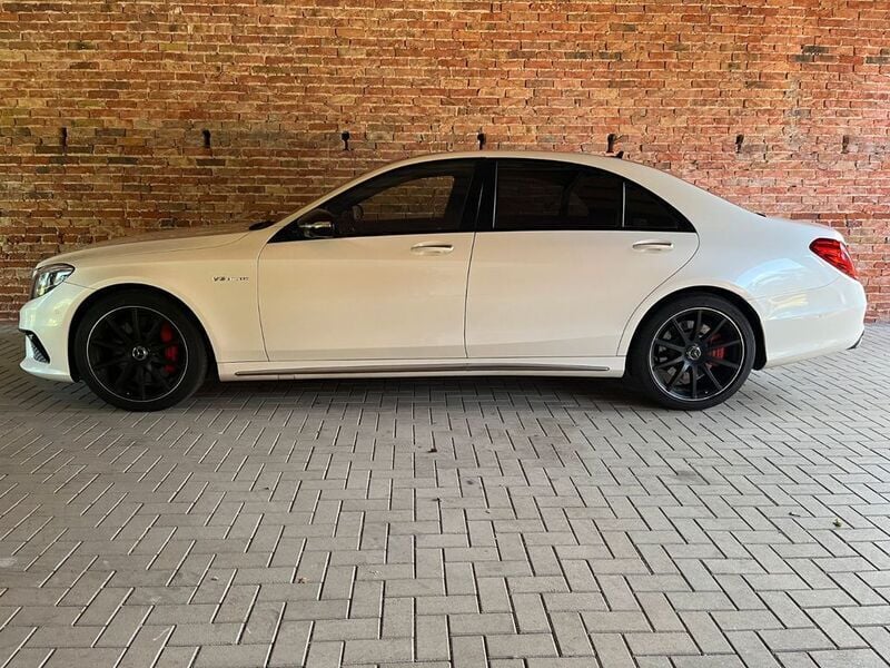 Weiß Gebraucht 2014 Mercedes S63 AMG AMG Limousine | 46.800 € (Superpreis) - Bild 1/4