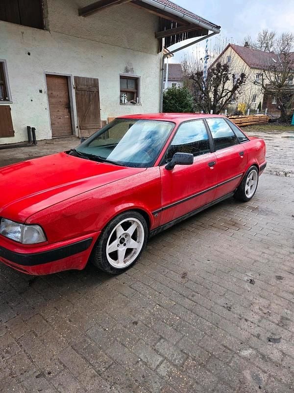 Usata Audi 80 90 CV (66 kW) 1994 Rosso Berlina