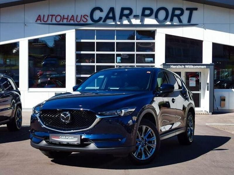 Blau Gebraucht 2020 Mazda CX-5 Sports-Line SUV | 22.990 € (Fairer Preis) - Bild 1/4