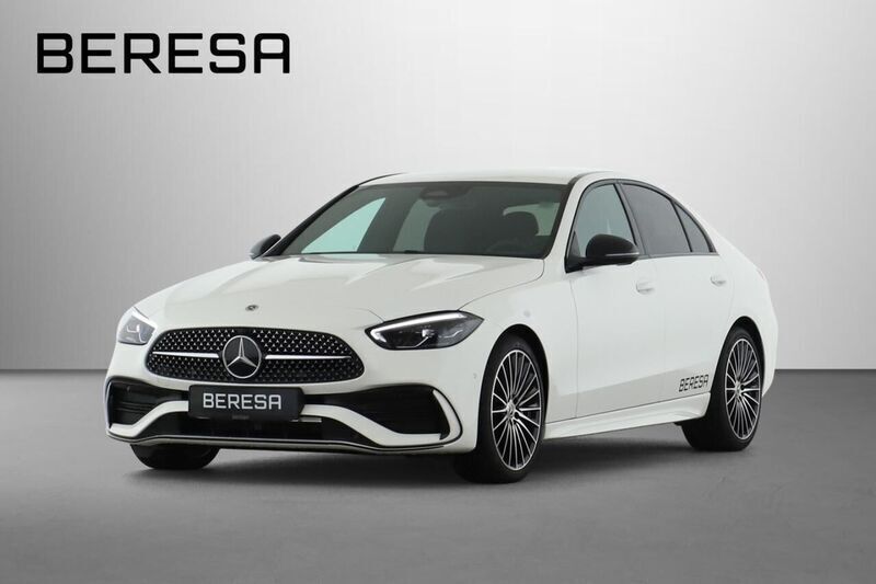 Unilack polarweiß Gebraucht 2024 Mercedes C200 AMG Limousine | 44.590 € (Etwas zu teuer) - Bild 1/4