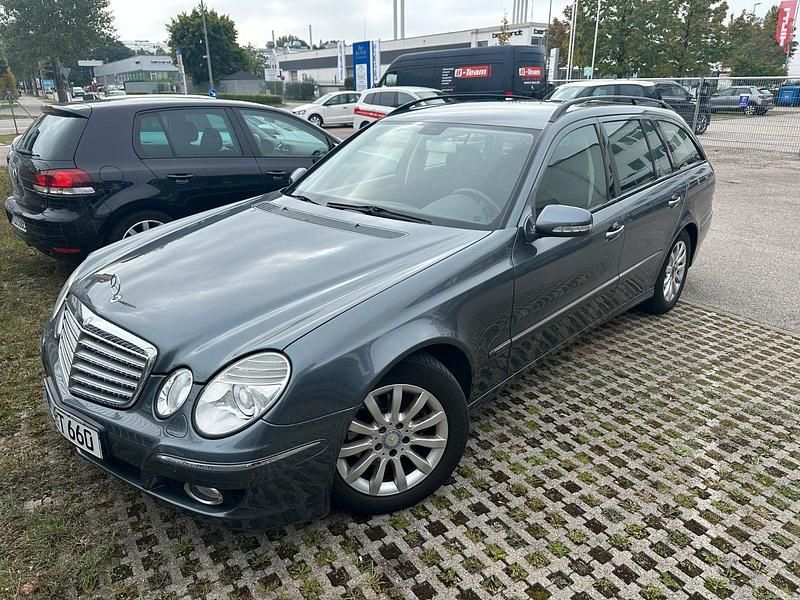 Grau Gebraucht 2008 Mercedes E220 Elegance Kombi | 2.999 € (Superpreis) - Bild 1/4