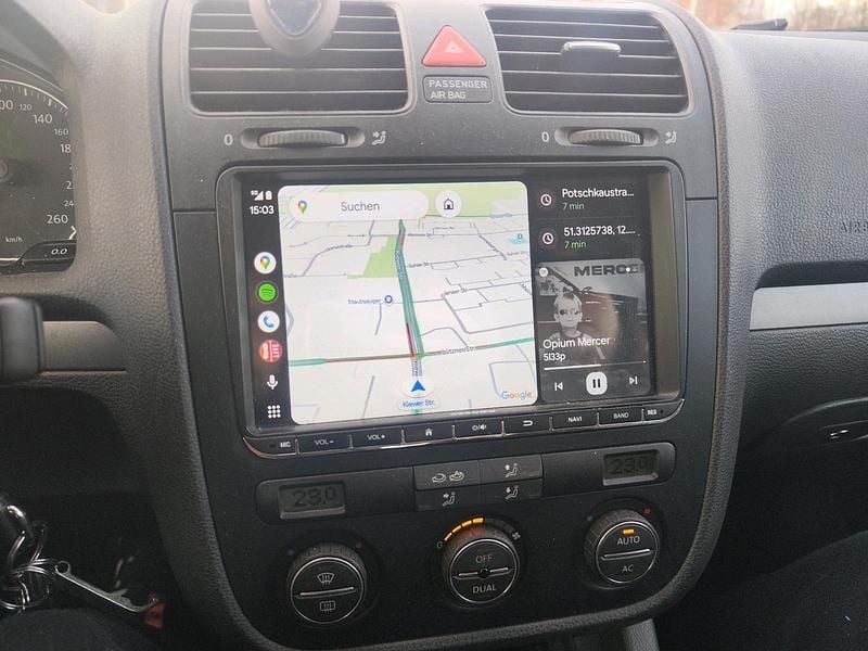 Gebraucht VW Golf V Trendline 105 PS (77 kW) 2009 Schwarz Kombi