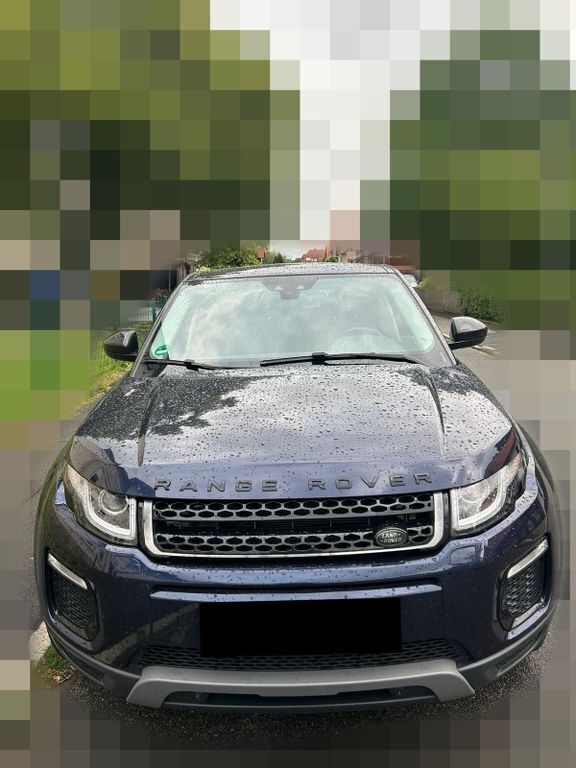 Blau Gebraucht 2019 Land Rover Range Rover evoque Black Edition SUV | 25.500 € (Fairer Preis) - Bild 1/4