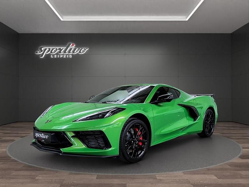 Nowe Corvette Stingray 481 KM (353 kW) 2026 Zielony Kabriolet