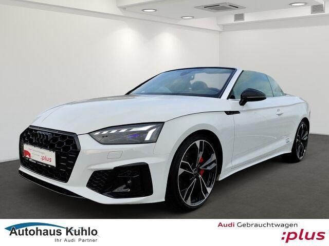 Weiß Gebraucht 2023 Audi A5 Cabriolet S-Line Cabrio | 49.990 € - Bild 1/1