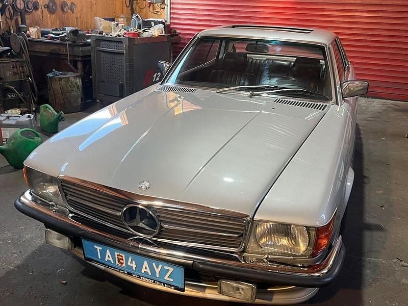 Silber Gebraucht 1979 Mercedes 450 Coupé | 19.900 € - Bild 1/4